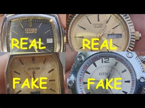 how do i know if my citizen watch is fake|genuine citizen watches.